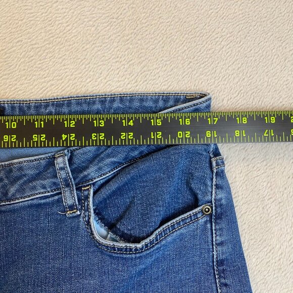 Lee Womens Capri Jeans 16M Blue Denim Machine Washable Comfortable & Stylish Fit - Picture 4 of 13